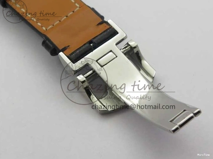 MIROTIME 0216 Portugieser Perpetual Calendar IW503301 V9F 1:1 Best Edition Silver Dial on Black Leather Strap A EyeCatching 7116